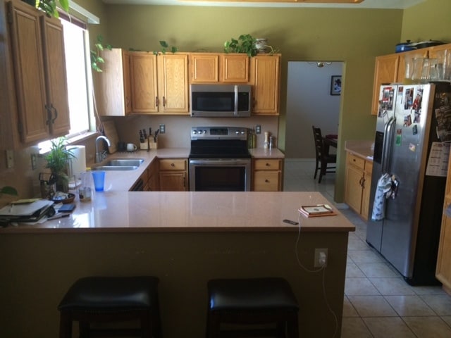 Kitchen with stainless steel appliances and granite counter tops - 3964 Glenview Terrace
