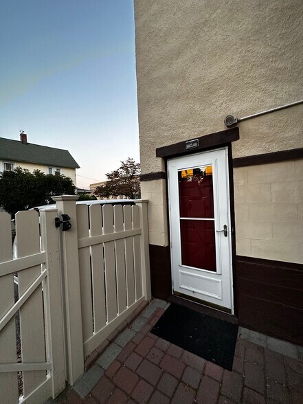 Outside door - 39 Bartholdi Ave