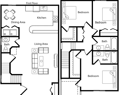 Floorplan - Queen Anne