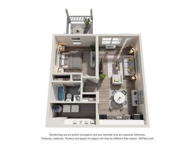 1 Bed 1 Bath - Winterwoods