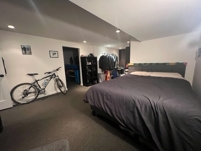 Bedroom (please note curtain is covering large egress window) - 6159 SE Steele St