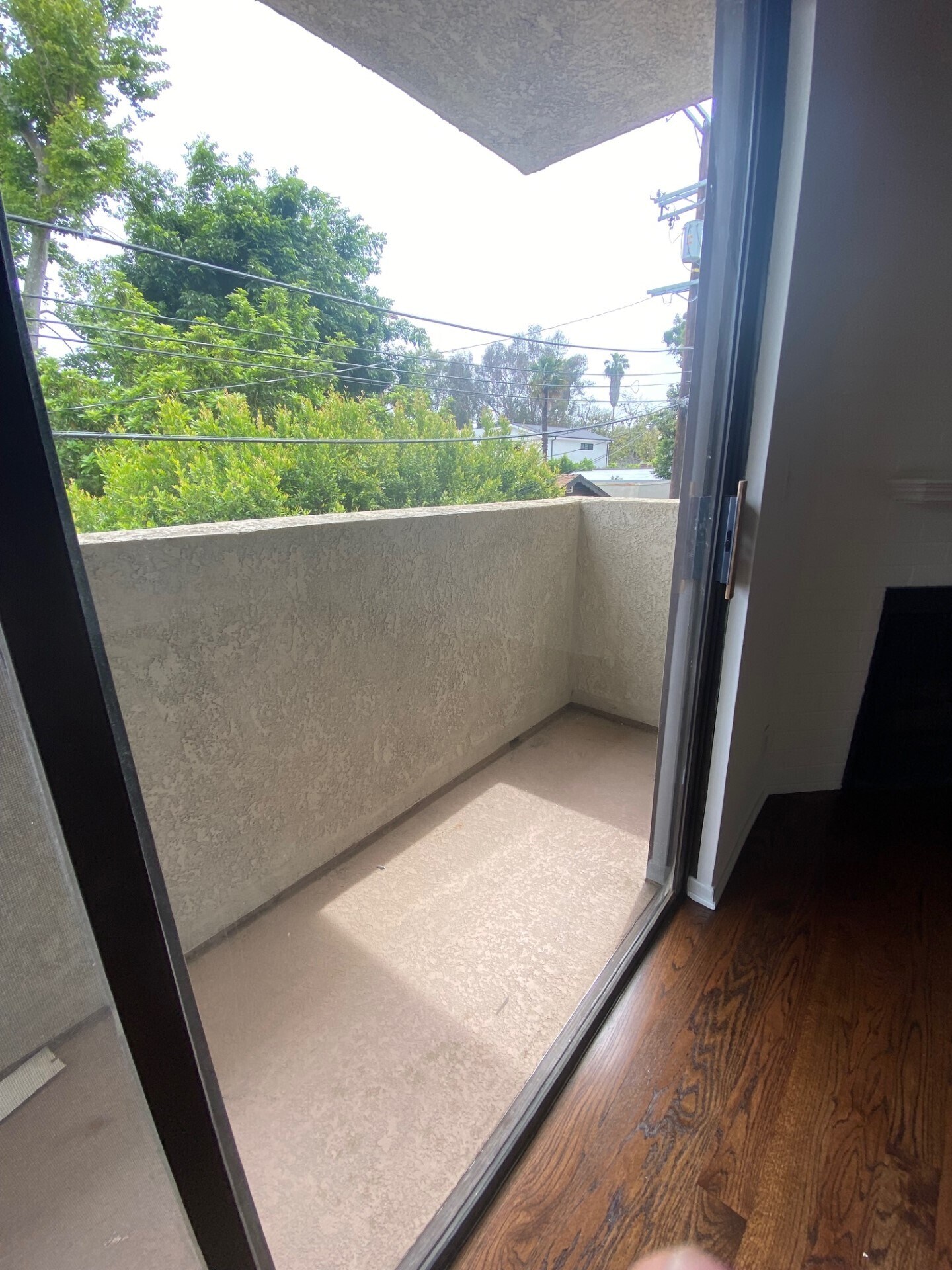 Downstairs balcony off living room - 10330 Riverside Dr