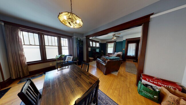 Dining & Living Rooms - 7217 Saint James St