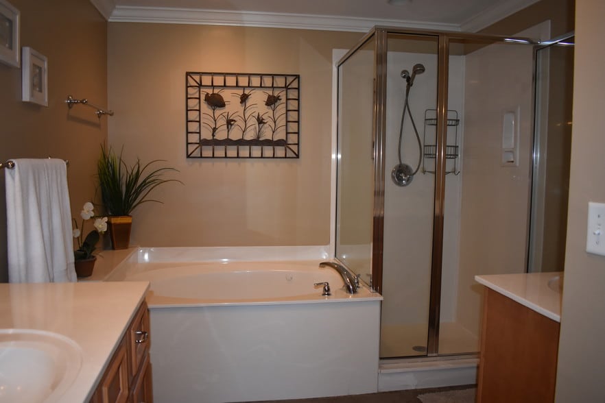 En suite master bath with jetted tub and walk - 3 15th St