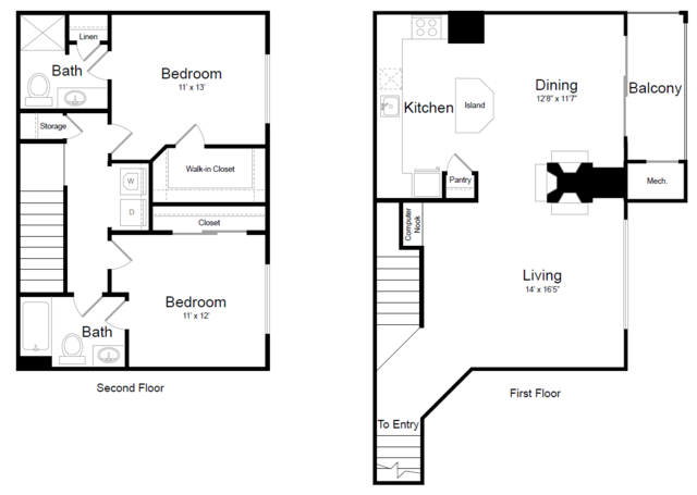 Floorplan - Elme Dulles