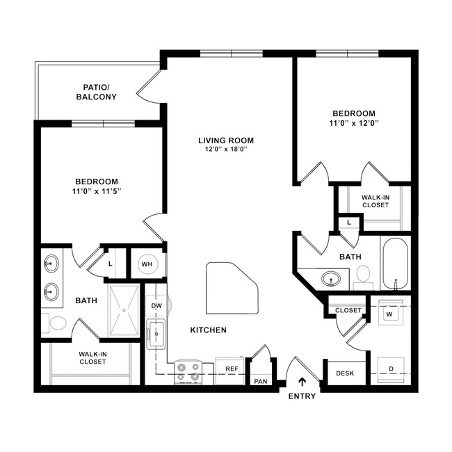 Floorplan - Cortland Allen Station