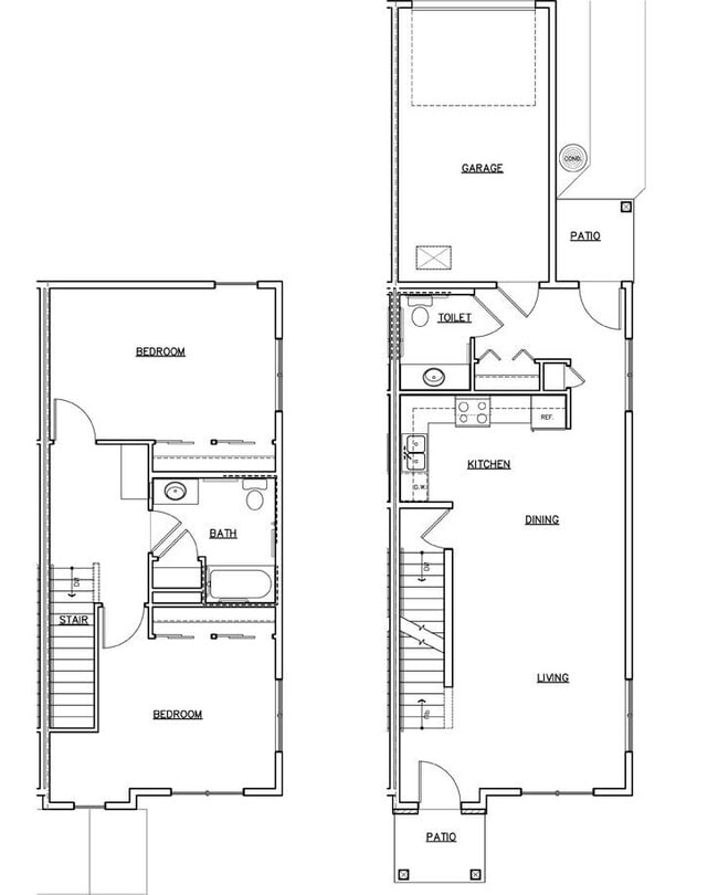 Floorplan - Fair Acre Townhomes