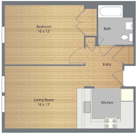 1BR/1BA - Brookview Commons East - Great Downtown Living
