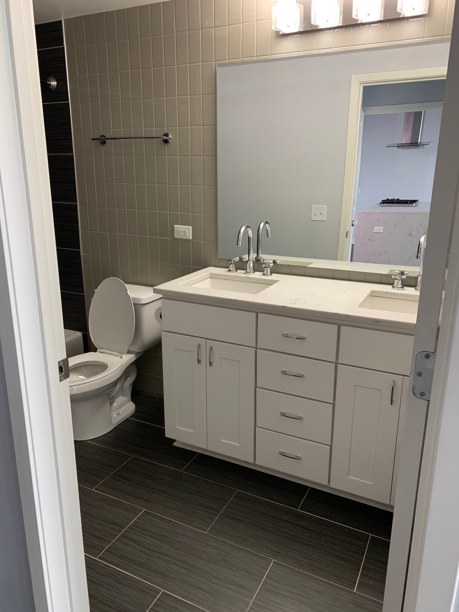Primary Bathroom - Dual Vanity - 50 E 16th St