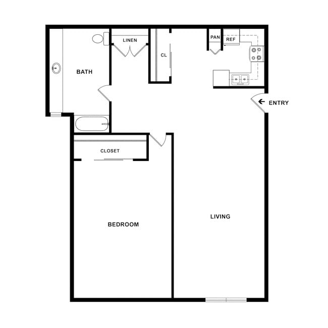 Floorplan - Riverstone Apartments