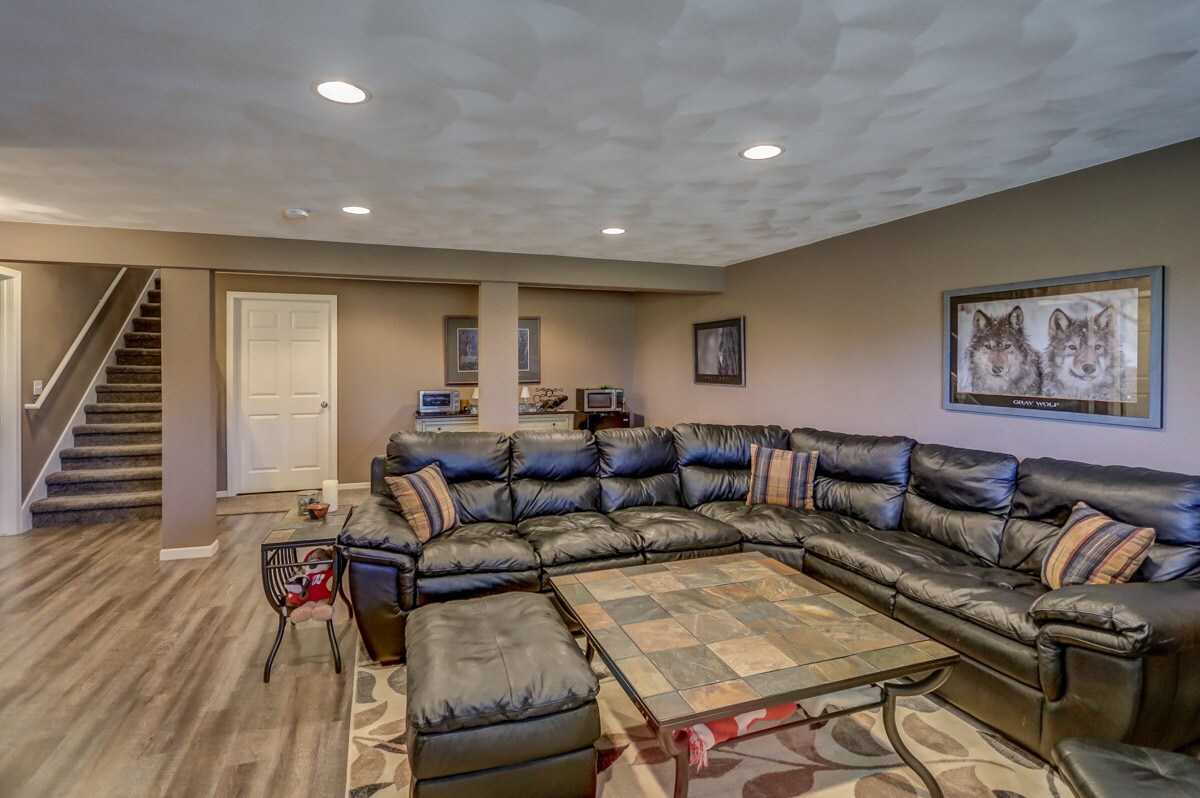 Lower living area - 846 Thompson Drive
