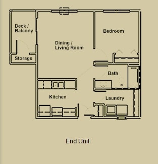 The Brown End Unit - Trout Meadows Apartments