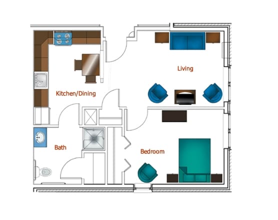 1BR/1BA - Bessey Commons