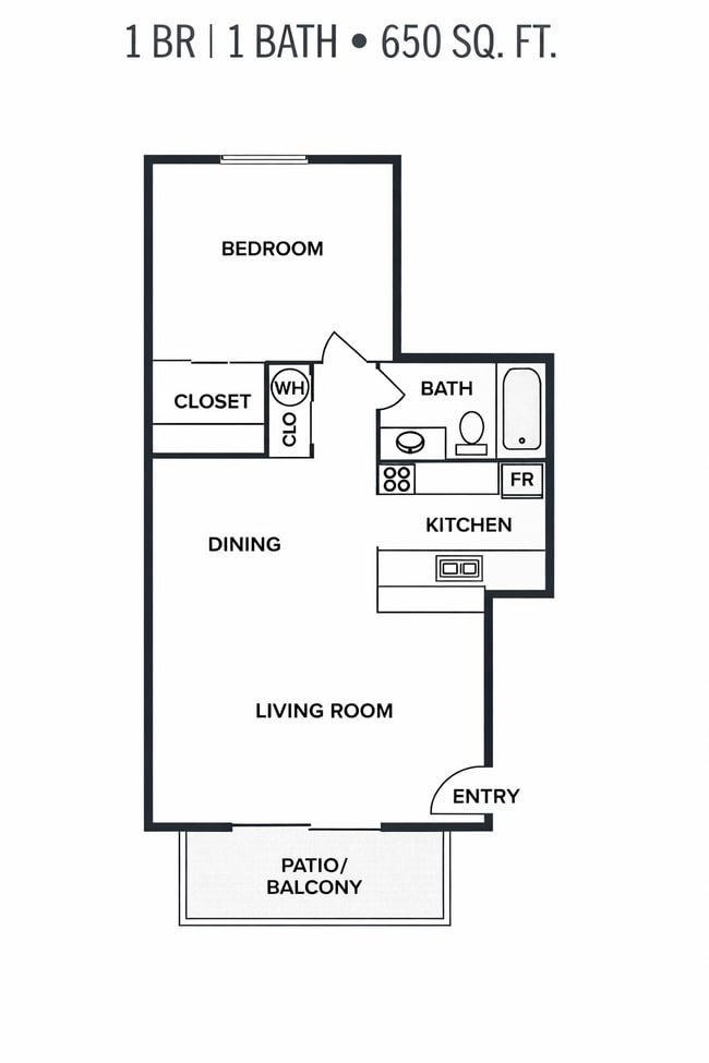 Floorplan - Alpine Terrace Apartments