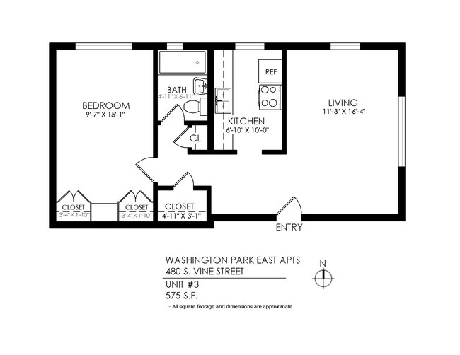 Floorplan - Washington Park East Apartments