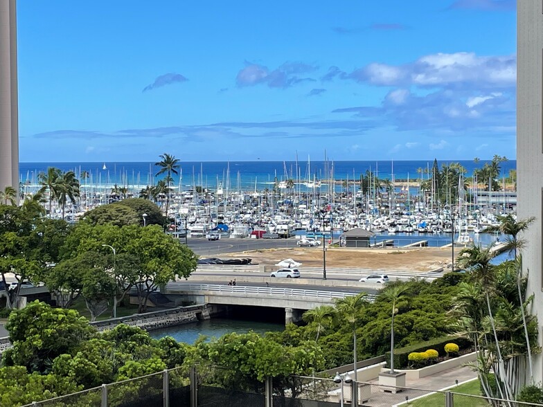 Views of Harbor and Bowls from Living Room and Kitchen - 419A Atkinson Dr