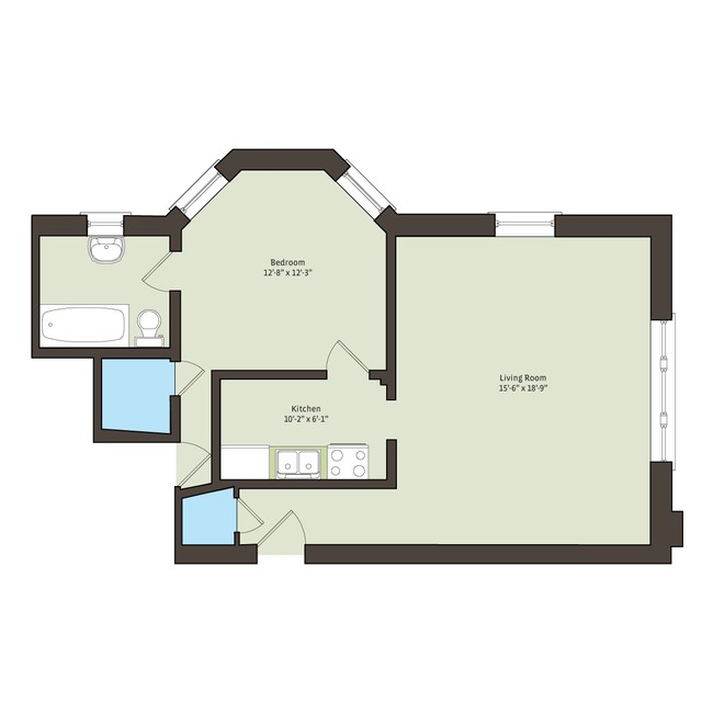 Floorplan - 5474-5480 S. Hyde Park Boulevard
