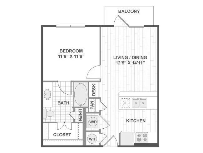 Floorplan - ALMA on Maple