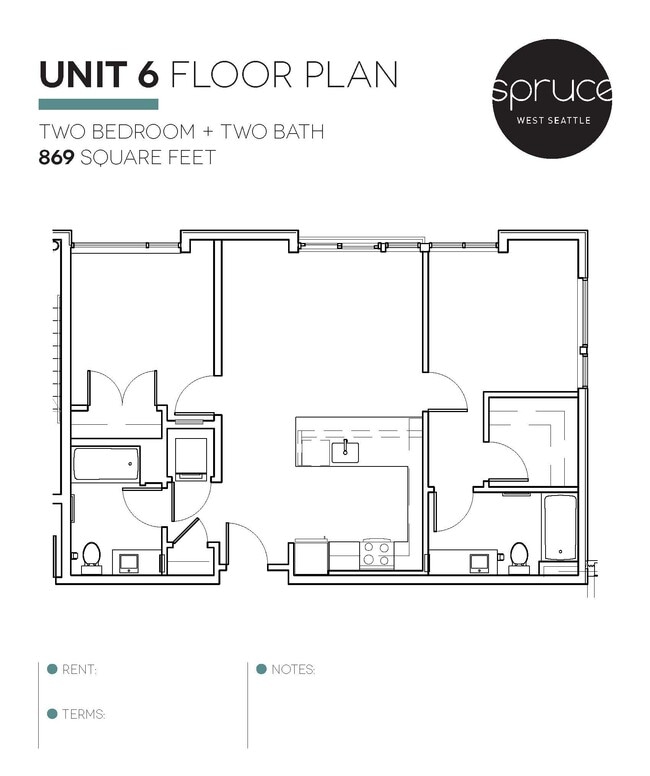 Floorplan - Spruce