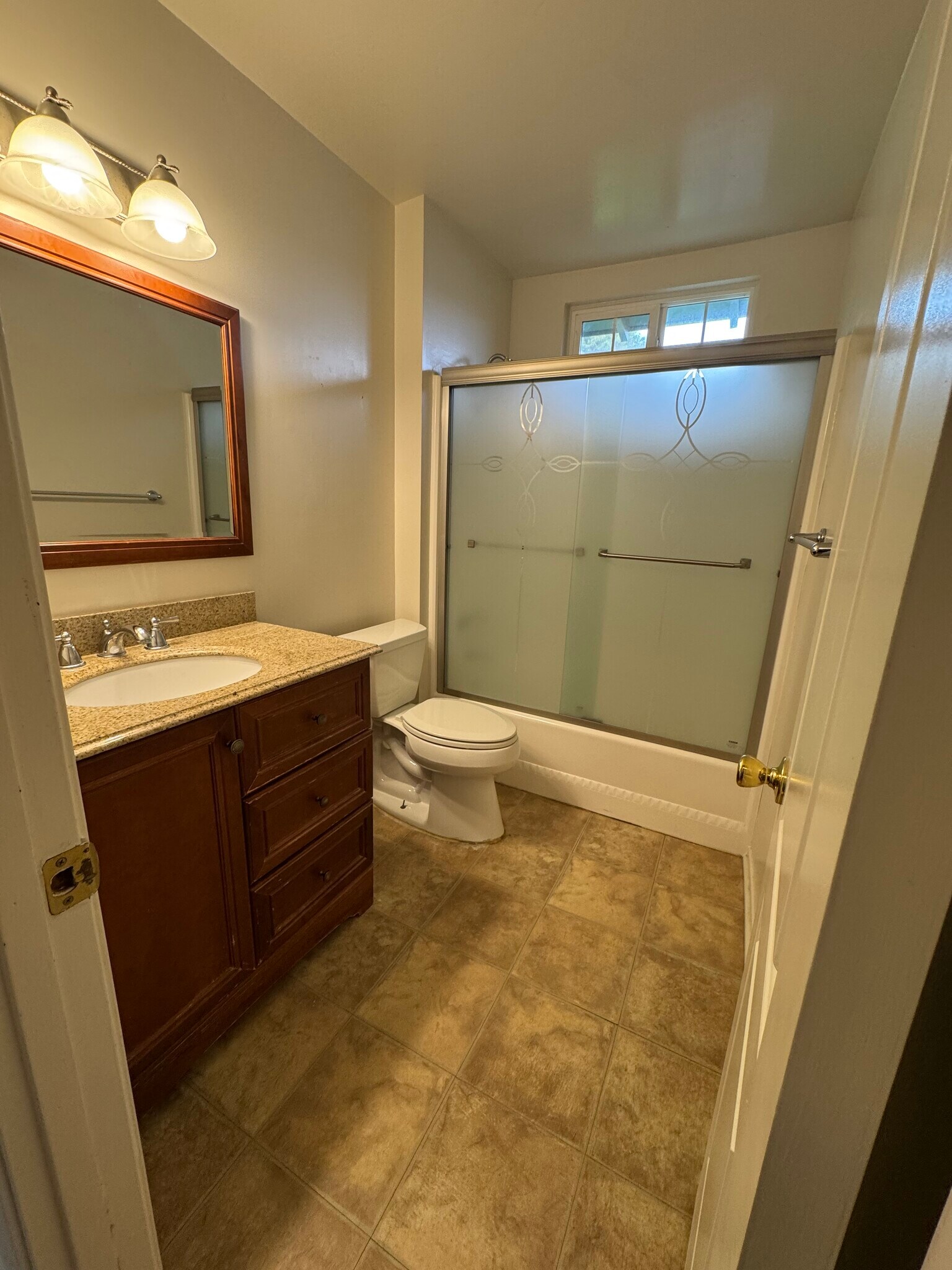 Hall bathroom directly outside of Bedroom 2 - 15190 Penasquitos Dr