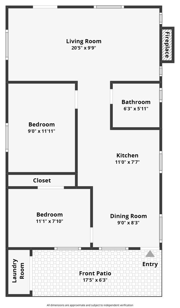 Building Photo - Cozy 2 bedroom, 1 bathroom home in North Park!