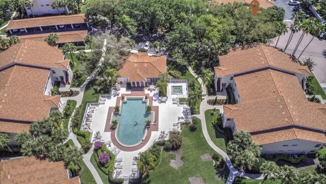 Aerial view of Tuscany pool pool - 106 Siena Way