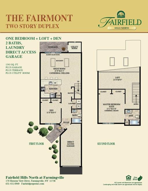 Floorplan - Fairfield Hills North At Farmingville