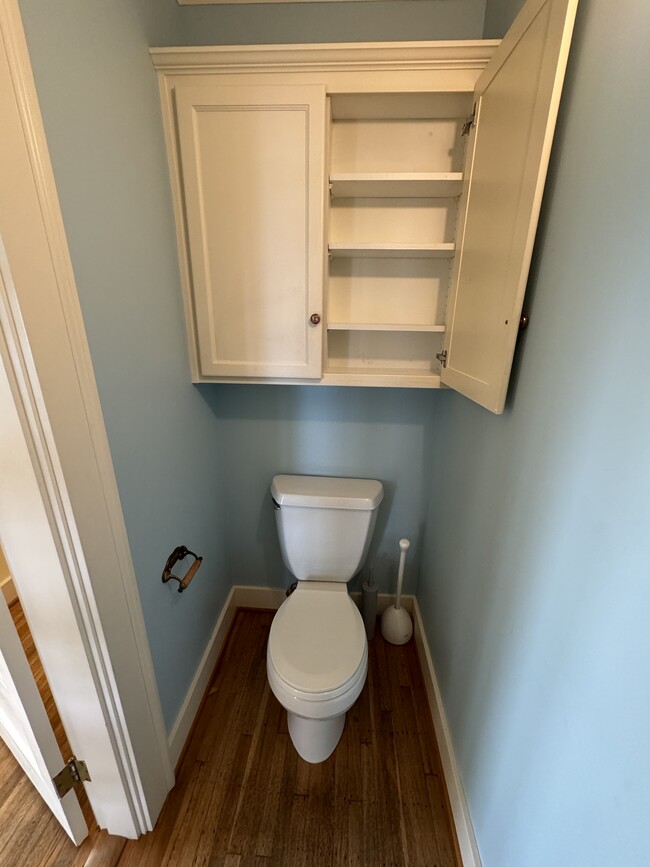 Powder room storage - 1687 SW Montgomery Dr.