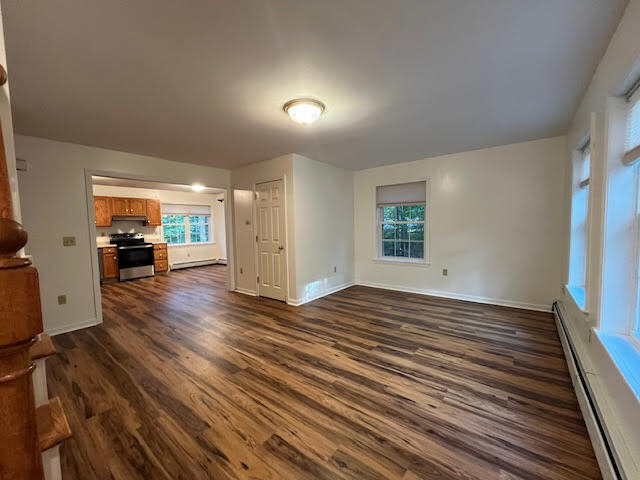 Open Concept Living Room to Kitchen - 167 Shaws Mill Rd