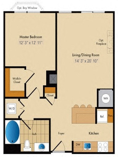 Floorplan - The Village at Taylor Pond