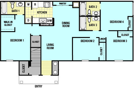 Floorplan - Saxon Trace