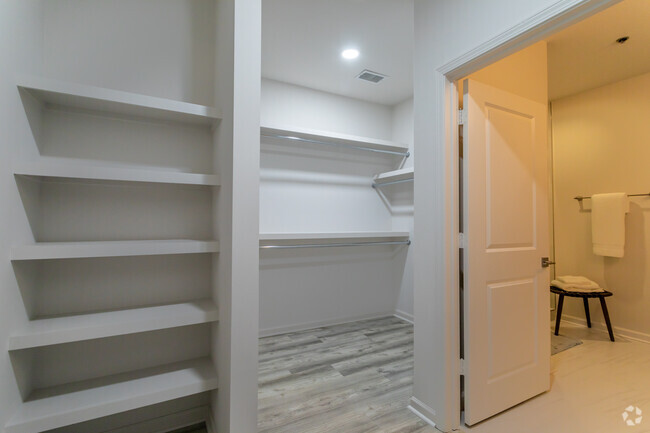 2BD, 2BR - 1122SF - Closet Storage - The Hill at Eastbury