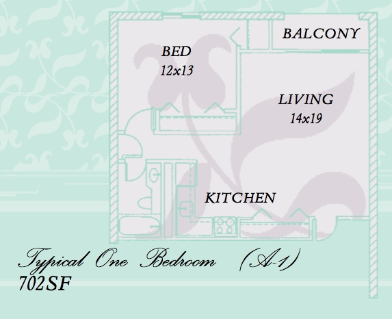1BR/1BA - The Allenway