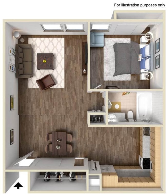 Floorplan - Glenbrook Apartments