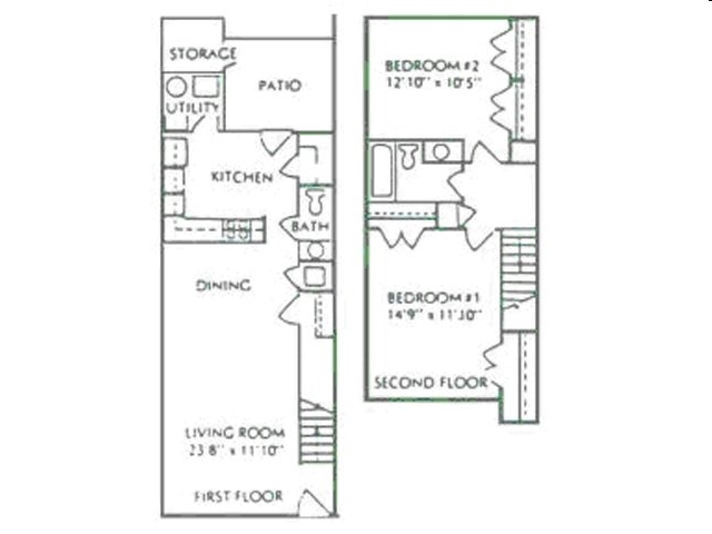 2BR/1.5BA - Harbour Landing