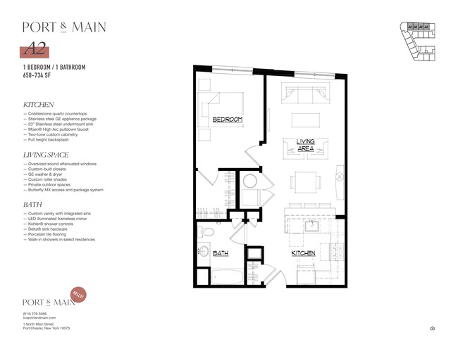 Floorplan - Port & Main