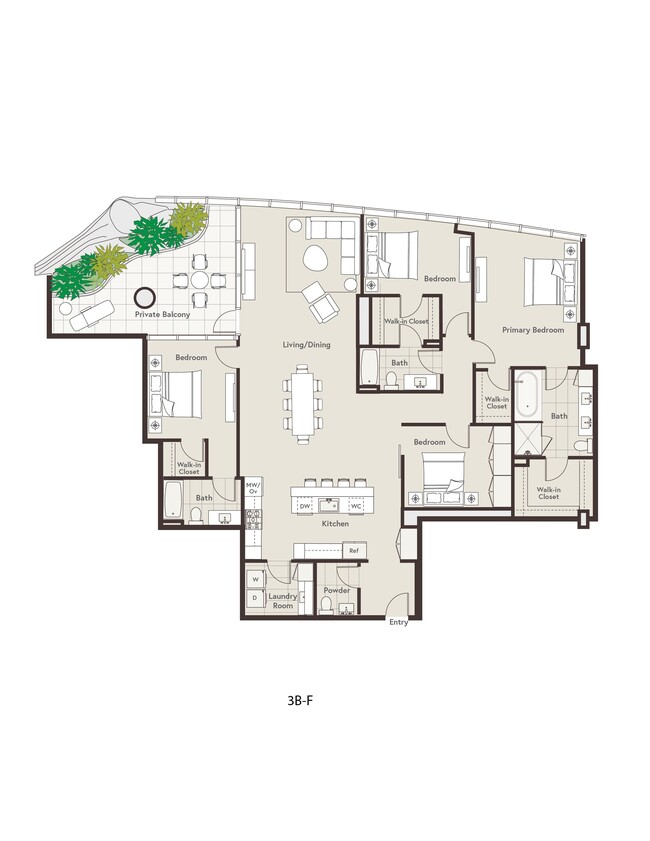 Floorplan - One River North