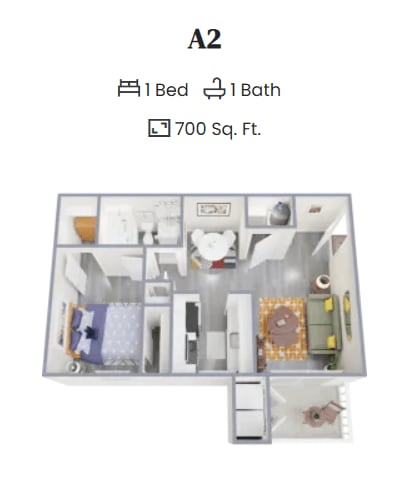 Floorplan - Tides at Eastchase