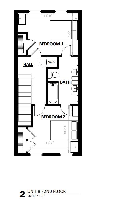 Floorplan - Ivy Ridge Townhomes