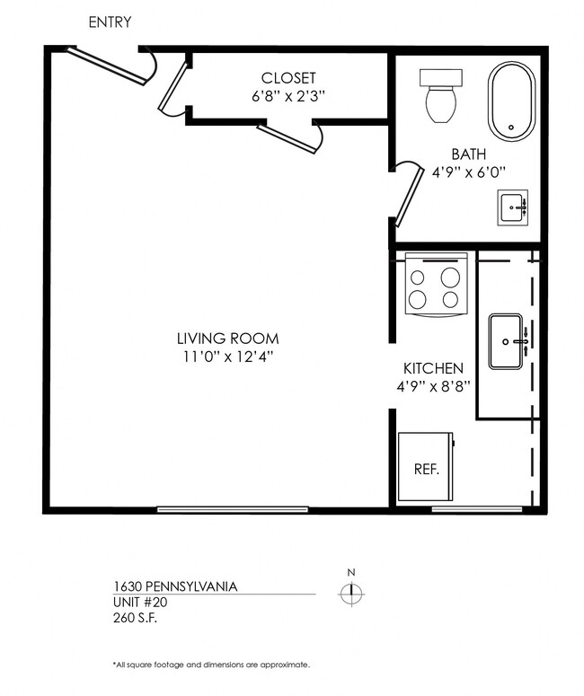 Floorplan - 1630 Pennsylvania