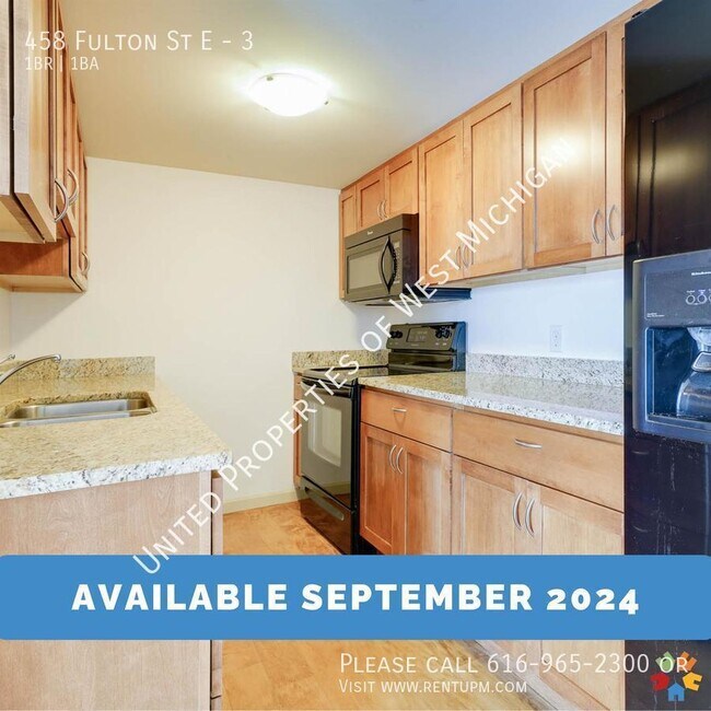 PreLease Available 9/19/2024 1 Bed 1 458 Fulton St E Grand
