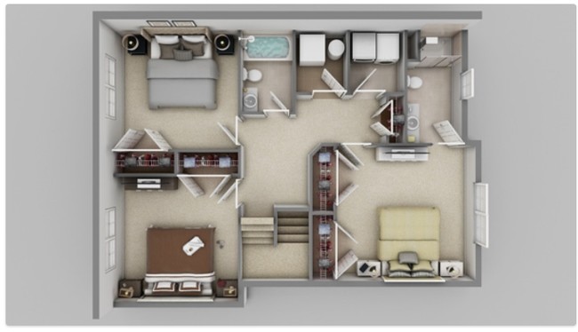 Upper Level - Trinity Manor Luxury Townhomes
