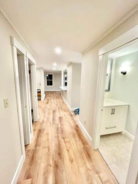 Hallway from bedroom - 64 Foreside Rd