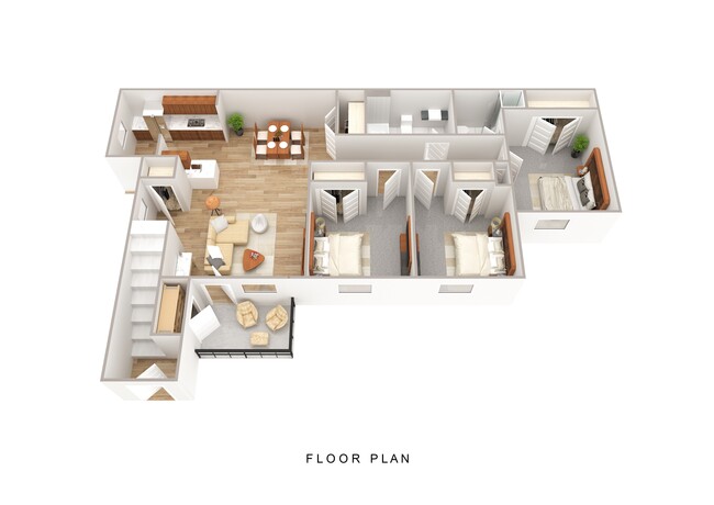 Floorplan - Amberwood Place Apartments