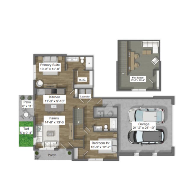 Floorplan - Canvas at Willow Park