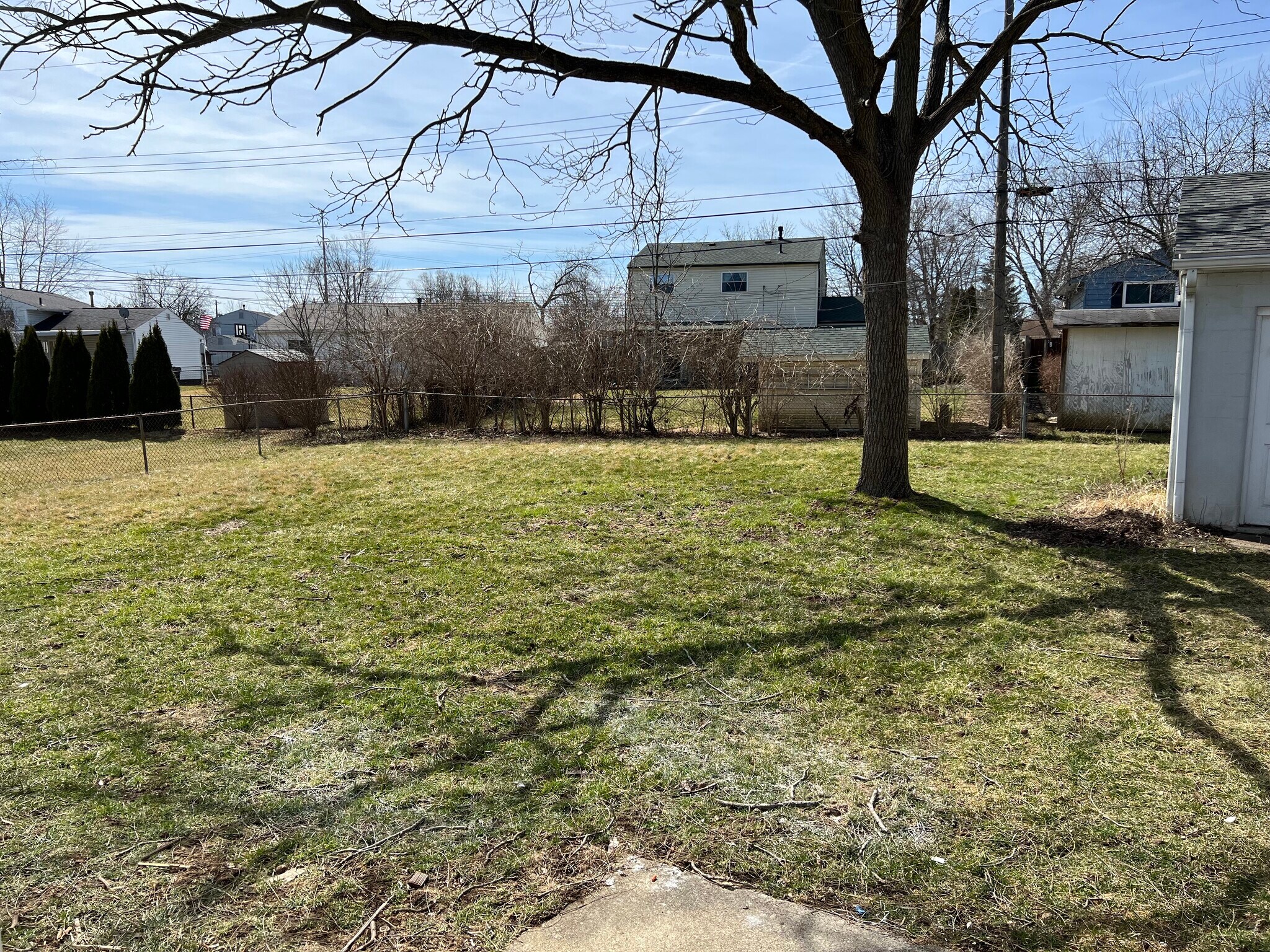 View from back door - 4571 Moraine Ave