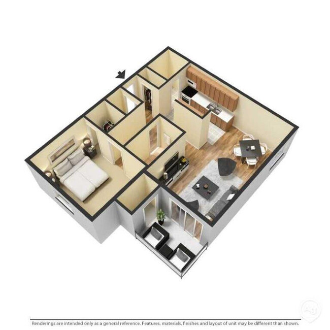 Floorplan - Falcon Pointe Apartments