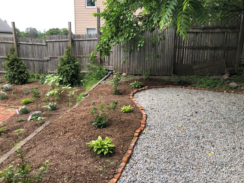 Private patio and yard. The yard gets very good western light. - 30 Royal St