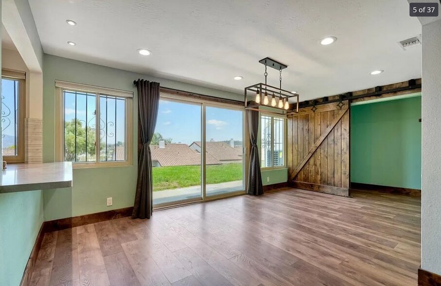 Dining room with views to patio and large pantry/storage - 14787 Caminito Orense Oeste