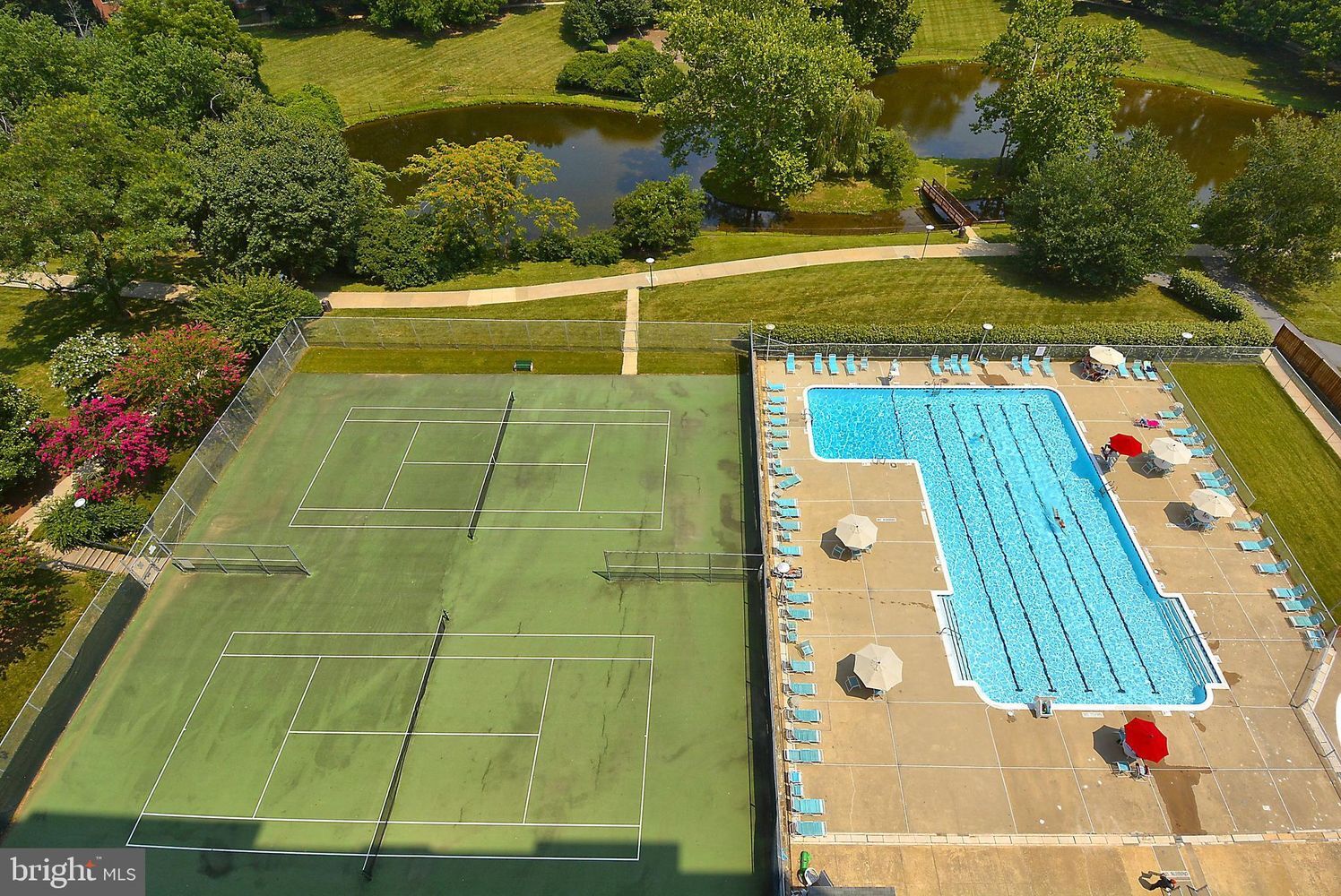 Tennis Courts (Accessible All Year) + Pool (Summer Accessible) - 10416 Rockville Pike